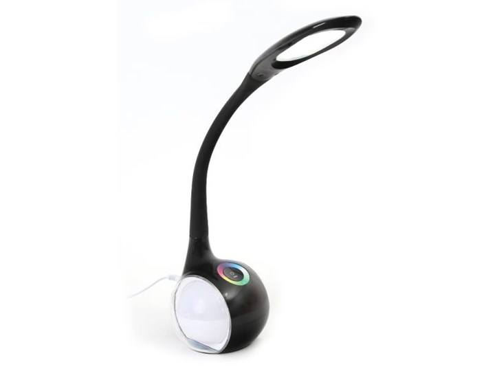 LED RGB Lampa stołowa ściemnialna LED/7W/230V czarny