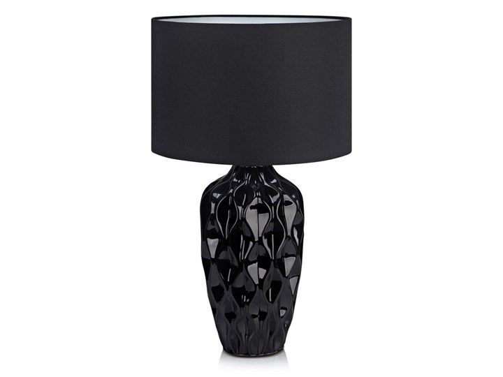 Markslöjd 106891 - Lampa stołowa ANGELA 1xE27/60W/230V Kategoria Lampy stołowe Wysokość 49 cm Lampa z abażurem Kolor Czarny