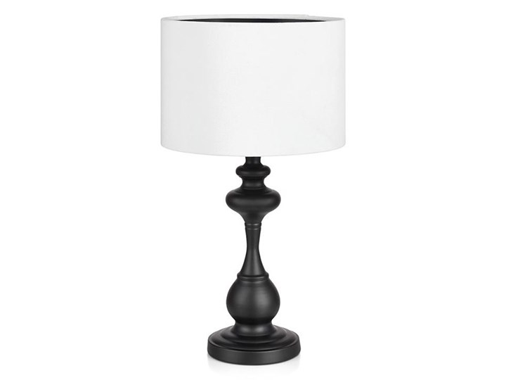 Markslöjd 107371 - Lampa stołowa CONNOR 1xE14/40W/230V Wysokość 45 cm Lampa z abażurem Kolor Biały