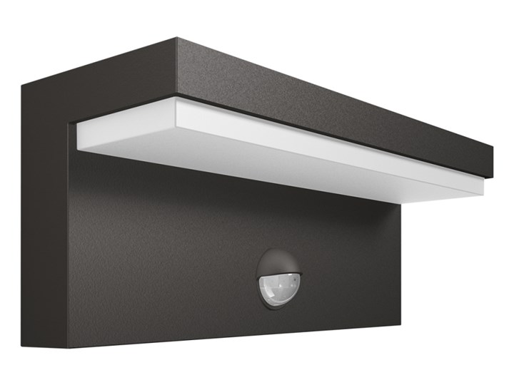 Philips 16484/93/P0 - LED kinkiet zewnętrzny z czujnikiem BUSTAN 2xLED/4,5W Kinkiet ogrodowy Kategoria Lampy ogrodowe Lampa LED Kolor Szary
