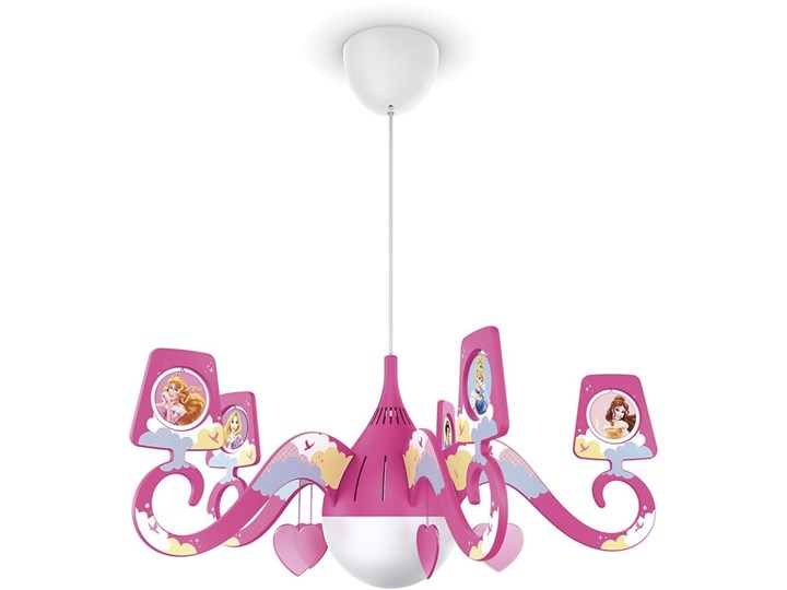 Philips 71757/28/16 - Żyrandol dziecięcy DISNEY PRINCESS 1xE27/15W/230V