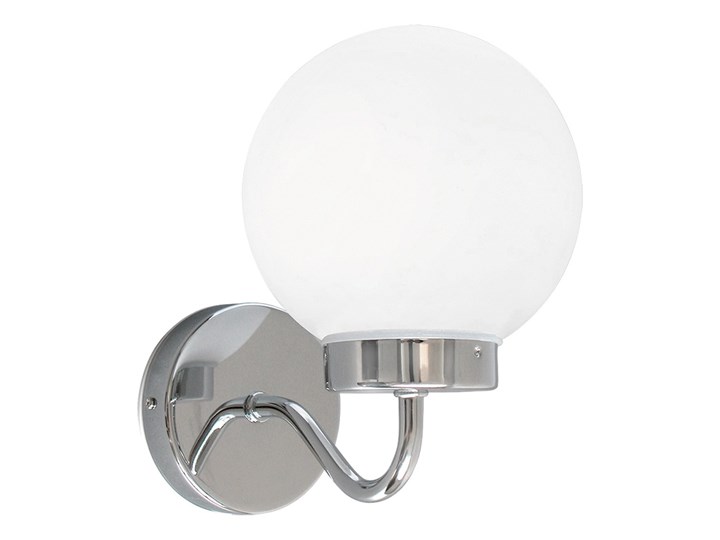 Rabalux 5827 - Kinkiet łazienkowy TOGO 1xE14/40W/230V Kolor Biały Metal Szkło Kategoria Lampy ścienne 