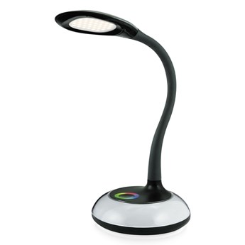 RGB LED Lampa stołowa COSMOS 6,5W/230V czarna