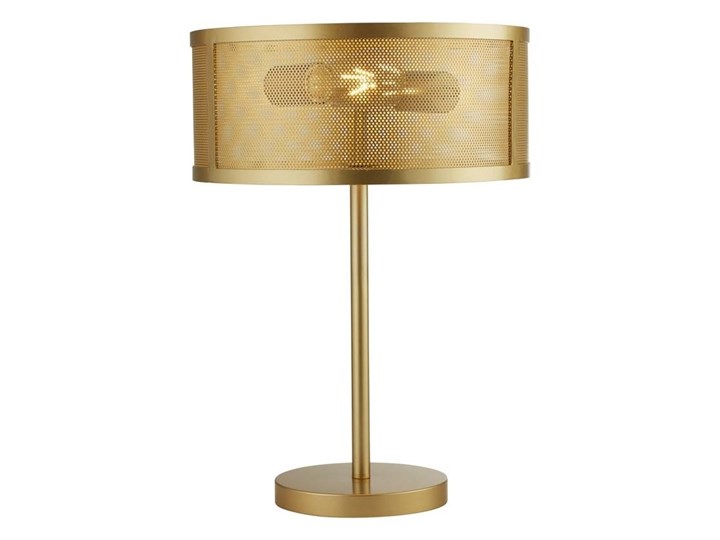 Searchlight - Lampa stołowa FISHNET 2xE27/60W/230V złoty Wysokość 50 cm Kategoria Lampy stołowe Lampa z abażurem Metal Styl Vintage