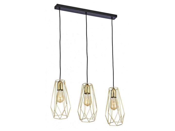 TK Lighting 2698 - Żyrandol na lince LUGO 3xE27/60W/230V Lampa druciana Metal Kategoria Lampy wiszące