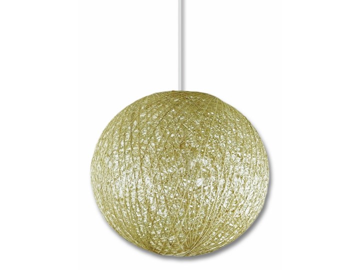 Top Light Abaca 40 OKR - Żyrandol ABACA 1xE27/60W/230V Kolor Złoty Drewno Lampa kula Kategoria Lampy wiszące