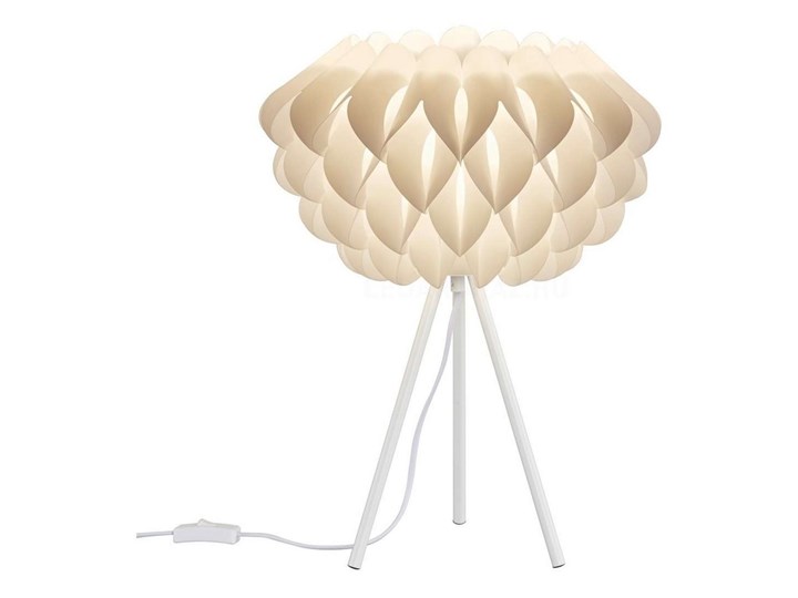 TRIO - Lampa stołowa TILIA 1xE14/40W/230V Wysokość 50 cm Lampa z abażurem Kolor Beżowy