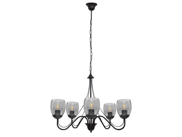 Żyrandol na łańcuchu ALLENA 5xE27/60W/230V