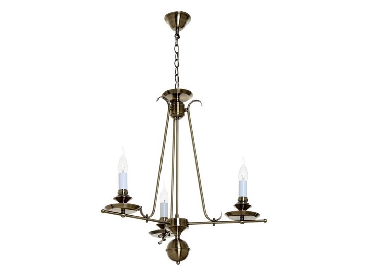 Żyrandol na łańcuchu CATANIA 3xE14/40W/230V Metal Kolor Złoty
