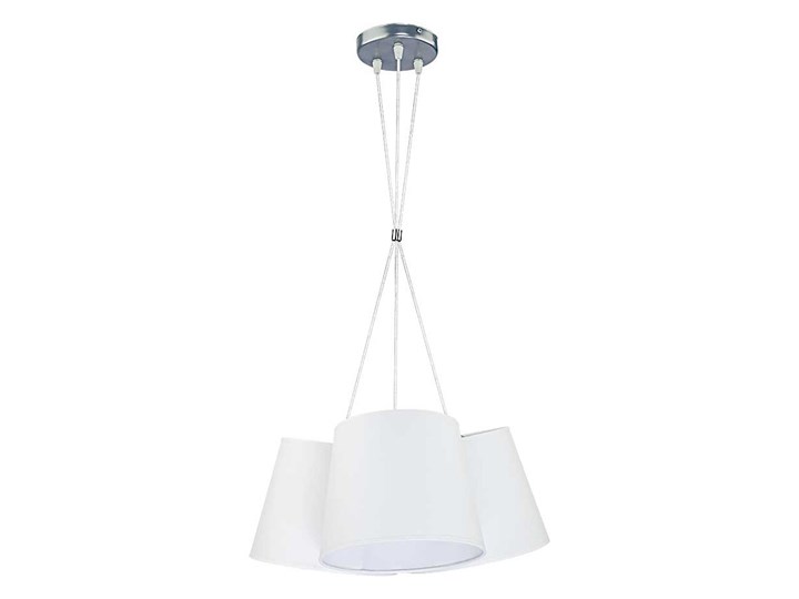 Żyrandol na drucie ROSSA 3xE27/40W/230V biały