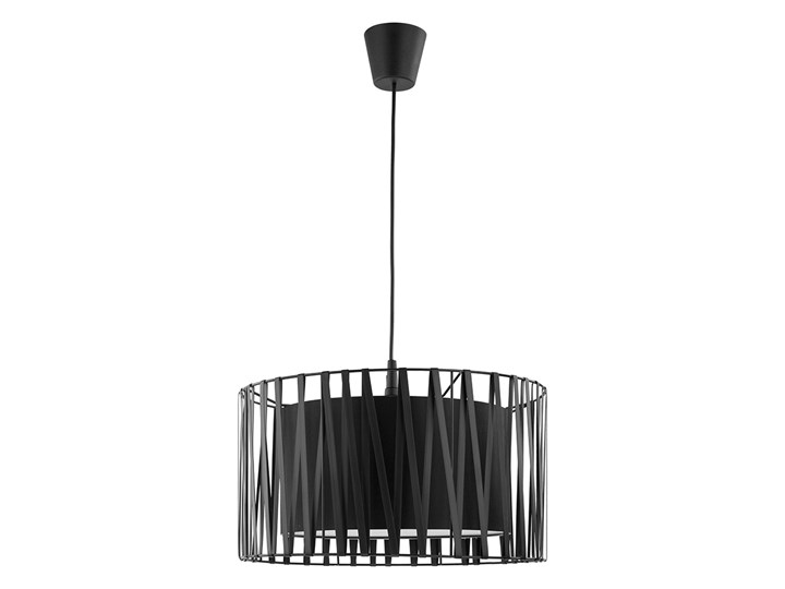 Żyrandol na drutu HARMONY BLACK 1xE27/60W/230V Metal Kategoria Lampy wiszące Tworzywo sztuczne Kolor Czarny