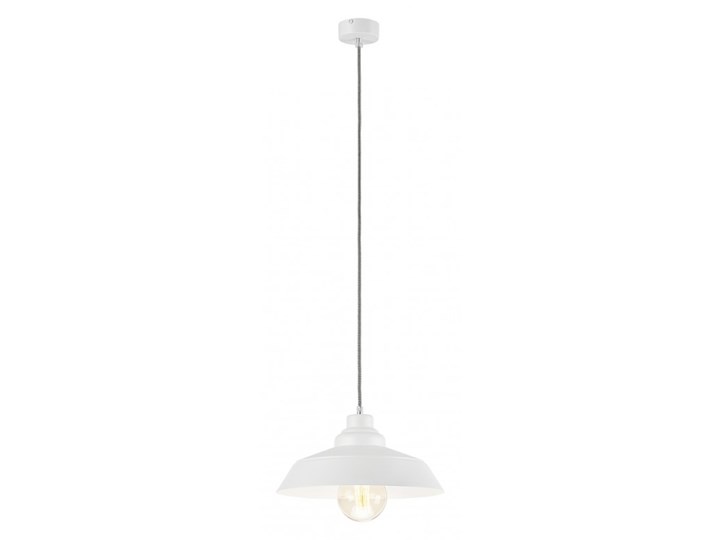 Żyrandol na lince 1xE27/60W/230V Styl Nowoczesny Metal Kolor Biały