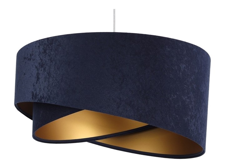 Żyrandol na lince GALAXY 1xE27/60W/230V Lampa z abażurem Metal Tworzywo sztuczne Kategoria Lampy wiszące Kolor Granatowy