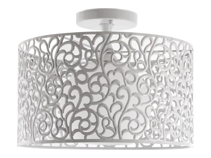 Żyrandol natynkowy 1xE27/60W/230V Metal Lampa z abażurem Ilość źródeł światła 1 źródło