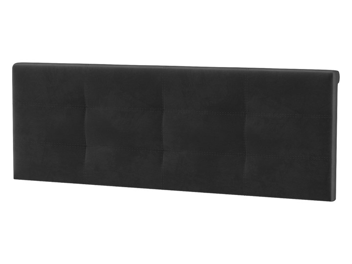 Zagłówek tapicerowany do łóżka 160 VERA VE85 czarny