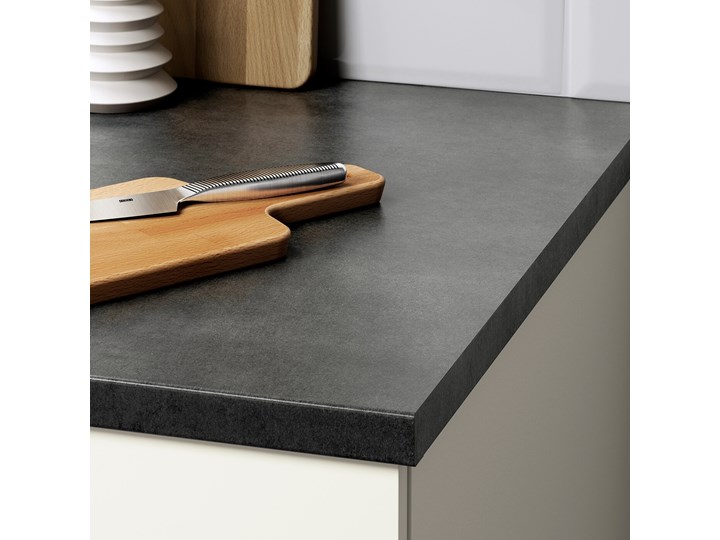 IKEA KNOXHULT Kuchnia narożna, połysk/biały, 183x122x91 cm Zestawy gotowe Kategoria Zestawy mebli kuchennych