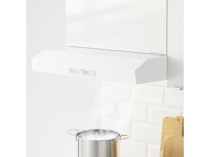 IKEA KNOXHULT Kuchnia narożna, połysk/biały, 183x122x91 cm Zestawy gotowe Kategoria Zestawy mebli kuchennych