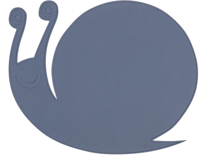 Podkładka ślimak na stół dla dziecka silikonowa niebieska 40x31 cm Podkładka pod talerz Kategoria Podkładki kuchenne