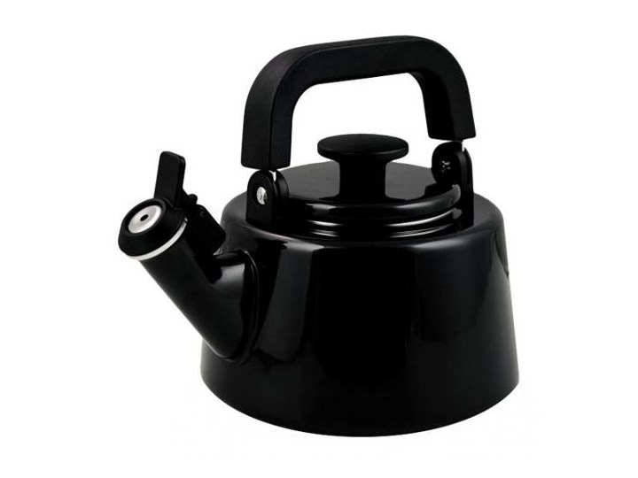 Czajnik emaliowany Forchetto Moderno Nero 2,1l czarny