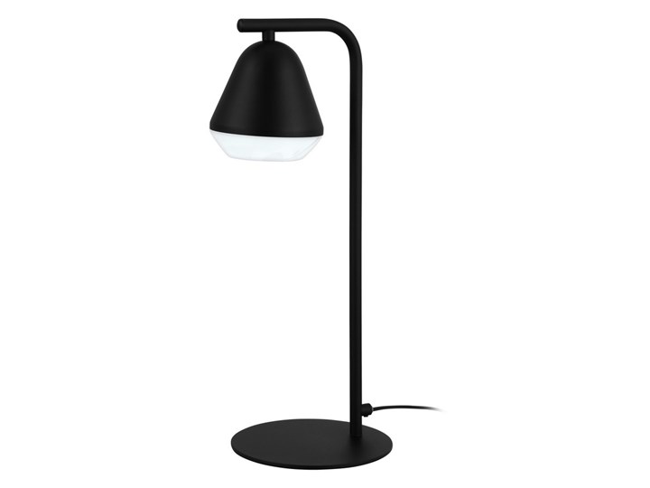 Eglo 99035 - LED Lampa stołowa PALBIETA 1xGU10/3W/230V Lampa z kloszem Wysokość 45 cm Kolor Czarny