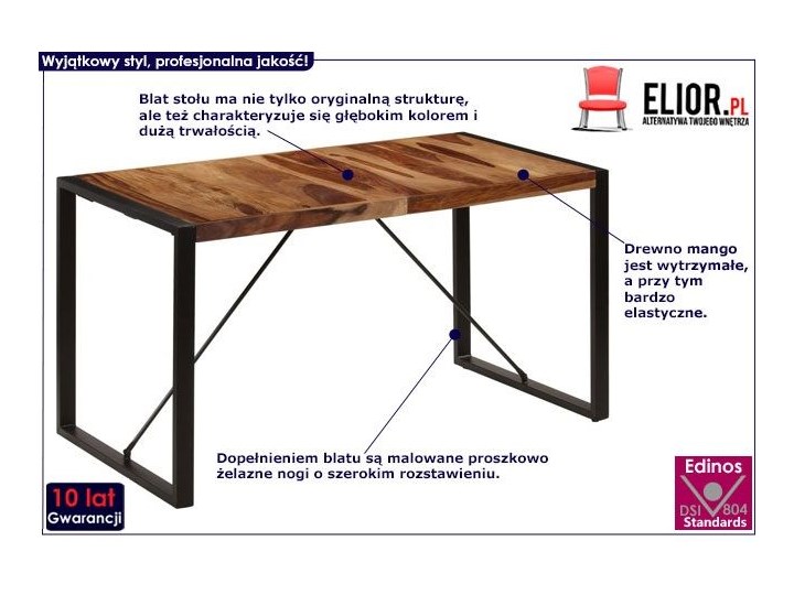 Brązowy stół z drewna sheesham 70x140 – Veriz 3X Wysokość 75 cm Kształt blatu Prostokątny Szerokość 70 cm Drewno Długość 70 cm Długość 140 cm Kategoria Stoły kuchenne