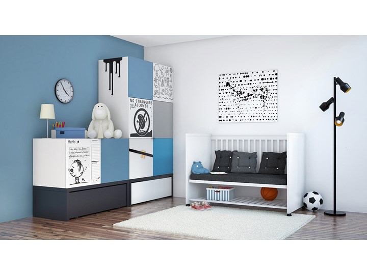 Łóżeczko 70x140 Płyta MDF Łóżeczka drewniane Rozmiar materaca 70x140 cm