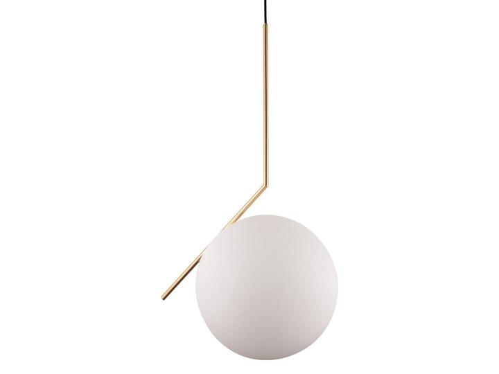NOWOCZESNA LAMPA WISZĄCA MOSIĘŻNA SORENTO D30 Metal Mosiądz Lampa z kloszem Lampa z abażurem Szkło Kategoria Lampy wiszące