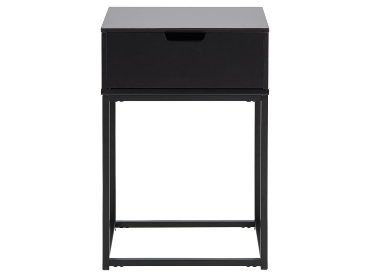 Szafka nocna Eavey Bed 40x62 cm czarna Typ Nocne