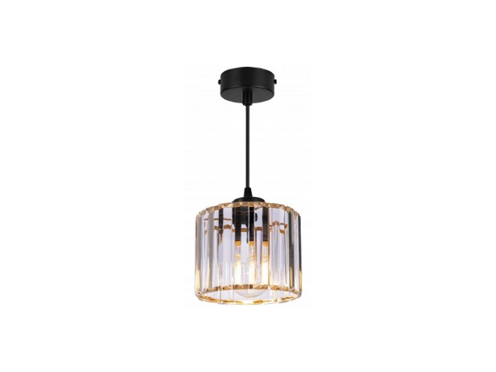 Regulowana Lampa Wisząca ze Szklanym Kloszem Styl Nowoczesny Lampa z kloszem Metal Szkło Kolor Szary