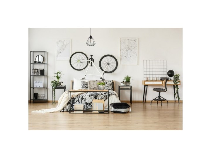 Lampa Wisząca Pojedyncza Styl Loft Czarna Metal Styl Industrialny Lampa druciana Lampa z kloszem Pomieszczenie Przedpokój