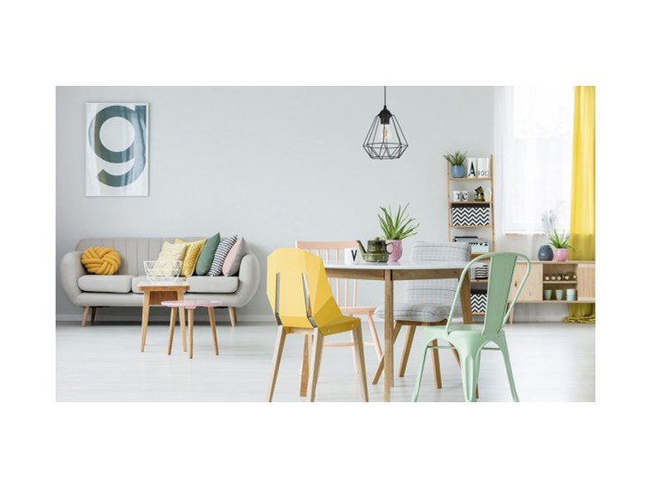 Lampa Wisząca Pojedyncza Styl Loft Czarna Lampa z kloszem Metal Kategoria Lampy wiszące Lampa druciana Kolor Czarny