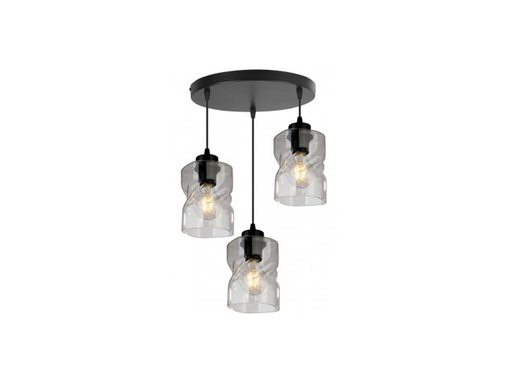 Nowoczesna Lampa Wisząca LED ze Szklanymi Kloszami Szkło Metal Lampa z kloszem Kategoria Lampy wiszące Pomieszczenie Przedpokój