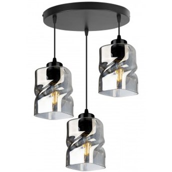 Nowoczesna Lampa Wisząca LED ze Szklanymi Kloszami