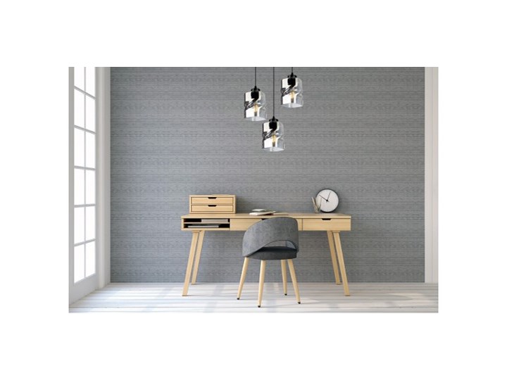 Nowoczesna Lampa Wisząca LED ze Szklanymi Kloszami Metal Lampa z kloszem Szkło Pomieszczenie Przedpokój