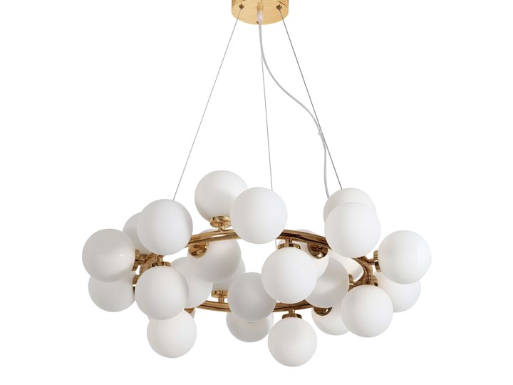 LAMPA WISZĄCA NOWOCZESNA MOSIĘŻNA MARSIADA W25 LUMINA DECO