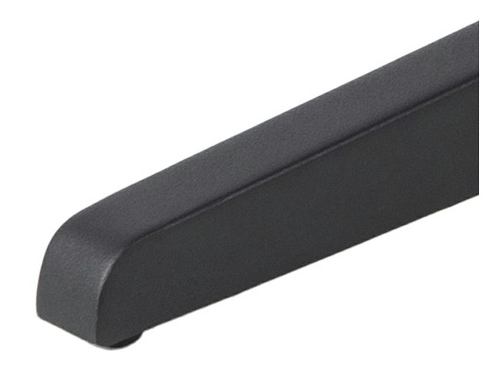 Ceramiczna ława na krzyżaku Barnsley L czarna Metal Zestaw stolików Stolik Wysokość 41 cm Ceramika Tworzywo sztuczne Szkło Styl Nowoczesny