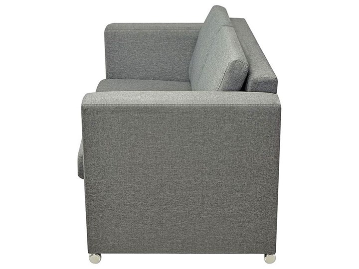Dwuosobowa jasnoszara sofa loftowa - Sigala 2Q Głębokość 73 cm Kategoria Sofy i kanapy Typ Gładkie