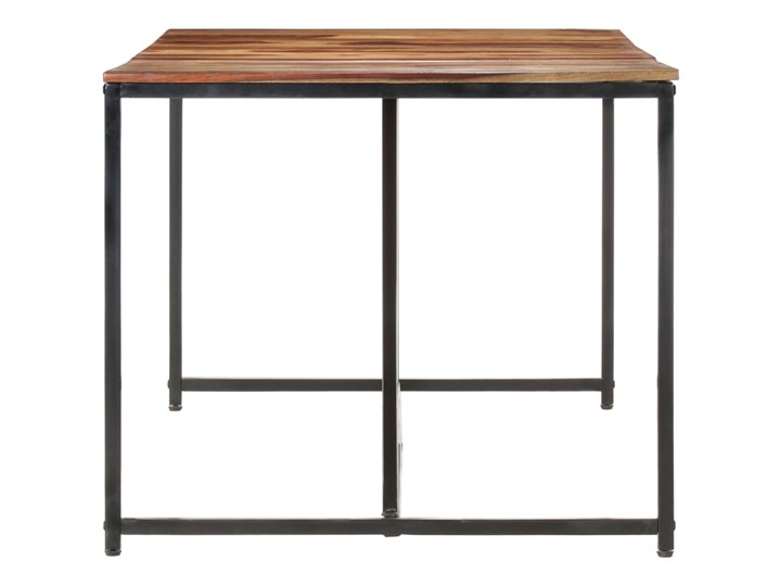 vidaXL Stół do jadalni, 180 x 90 x 76 cm, lite drewno sheesham Styl Vintage Stal Kategoria Stoły kuchenne