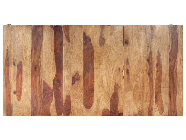 vidaXL Stół do jadalni, 180 x 90 x 76 cm, lite drewno sheesham Stal Styl Vintage Kategoria Stoły kuchenne