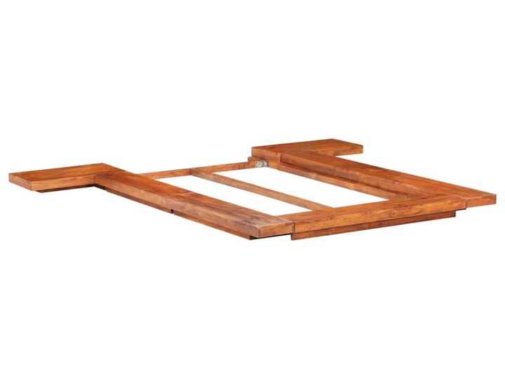 vidaXL Rama łóżka futon w japońskim stylu, drewno akacjowe, 120x200 cm Łóżko drewniane Liczba miejsc Dwuosobowe Kategoria Łóżka do sypialni