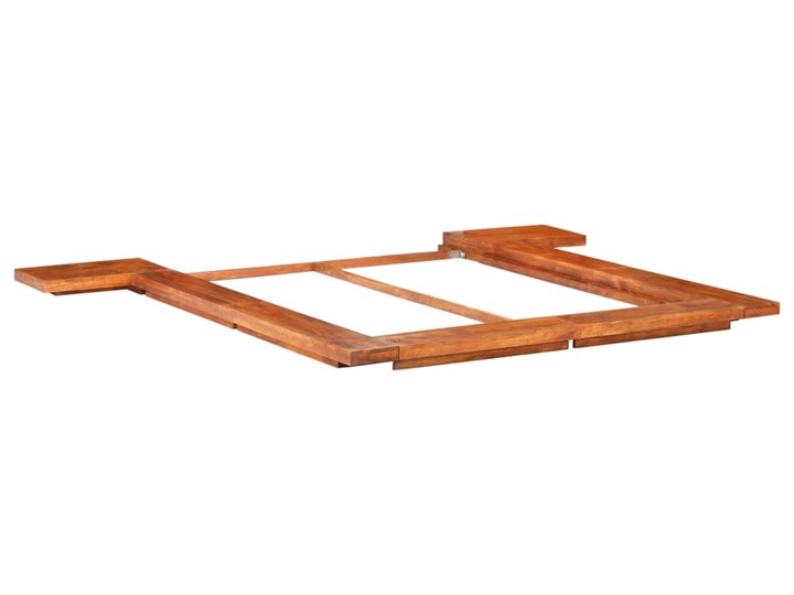 vidaXL Rama łóżka futon w japońskim stylu, drewno akacjowe, 140x200 cm Łóżko drewniane Liczba miejsc Dwuosobowe