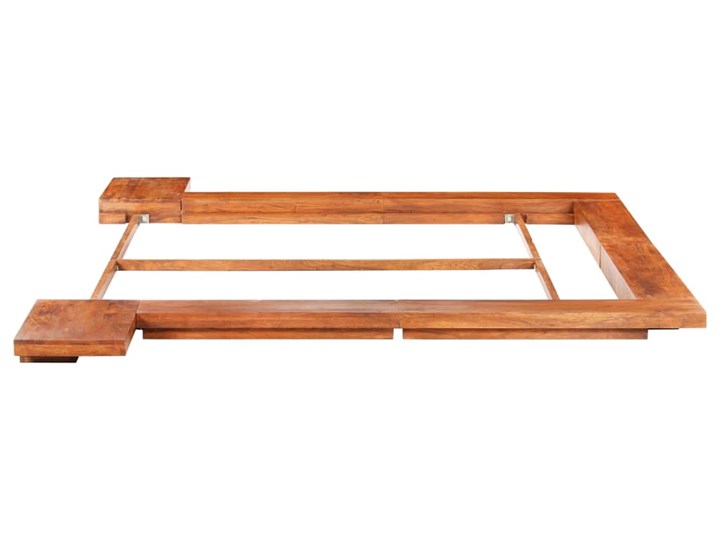 vidaXL Rama łóżka futon w japońskim stylu, drewno akacjowe, 140x200 cm Łóżko drewniane Zagłówek Bez zagłówka Liczba miejsc Dwuosobowe