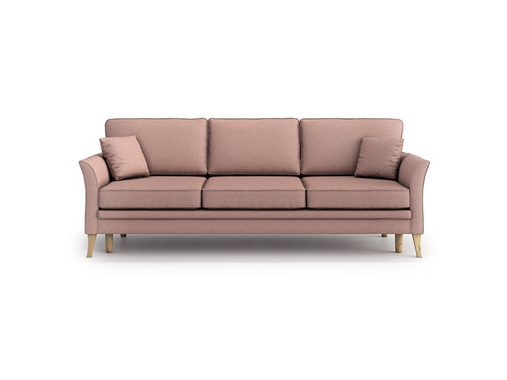 Sofa Juliett z funkcją spania, Marshmallow Głębokość 97 cm Szerokość 223 cm Wielkość Trzyosobowa