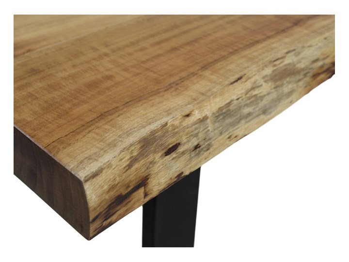 Stół z blatem z drewna akacjowego HMS collection SoHo, 280x100 cm Długość 280 cm Drewno Styl Industrialny
