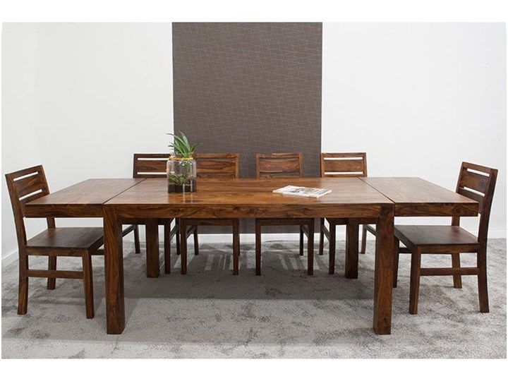 Stół drewniany jadalniany 160 / 250 Oiled Matt Palisander