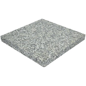 Płyta granitowa tarasowa płomieniowana jasnoszara STRZEGOM (60x60x3)