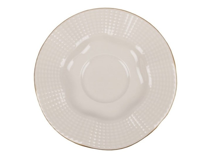 Zestaw 6 porcelanowych filiżanek ze spodkami Kutahya Rullio