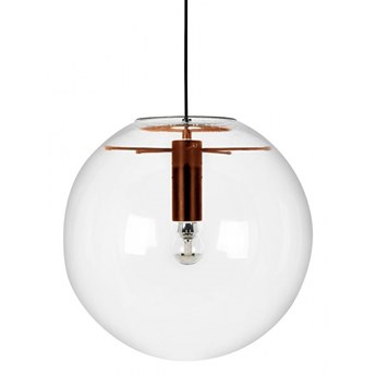 Lampa wisząca SANDRA 40 miedziana - szkło, metal kod: XCP7538-40.COPPER