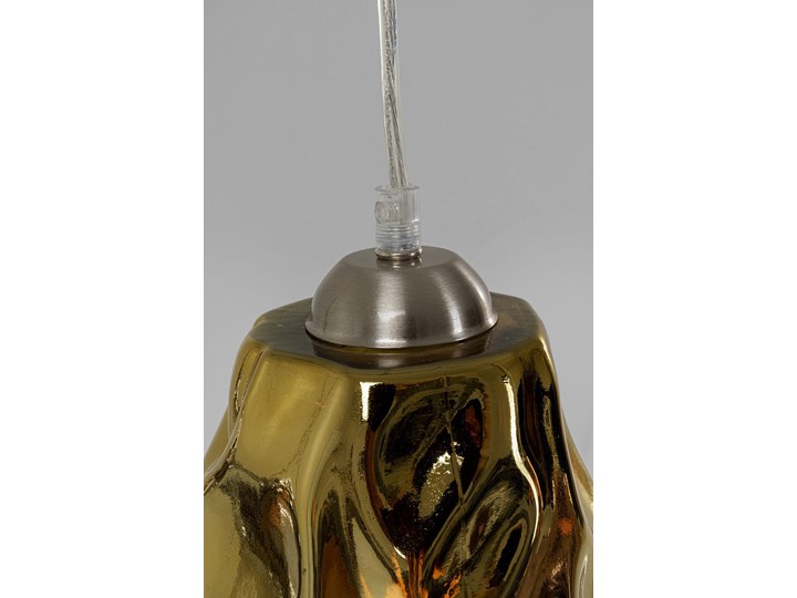 Lampa wisząca Crumble Tricolore 99x150 cm Metal Kolor Wielokolorowy Szkło Stal Kategoria Lampy wiszące