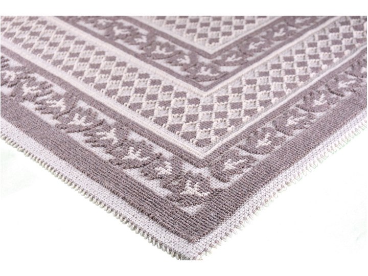 Szarobeżowy bawełniany dywan Vitaus Olvia, 100x150 cm Bawełna Prostokątny Dywany Kategoria Dywany Pomieszczenie Salon